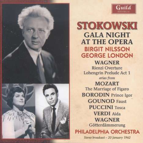 Leopold Stokowski - Gala Night at the Opera, CD