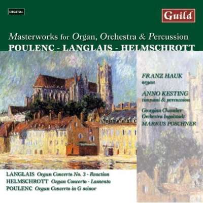 Robert M. Helmschrott (geb. 1938): Konzert für Orgel,Streichorchester &amp; Percussion "Lamento", CD