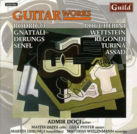 Admir Doci - Guitar Works, CD