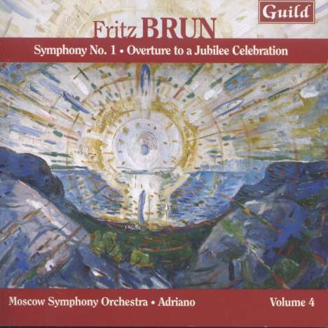 Fritz Brun (1878-1959): Symphonie Nr.1, CD