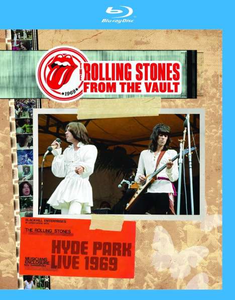 The Rolling Stones: From The Vault: Hyde Park Live 1969, Blu-ray Disc