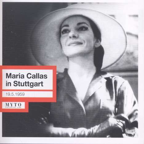 Maria Callas in Stuttgart, CD