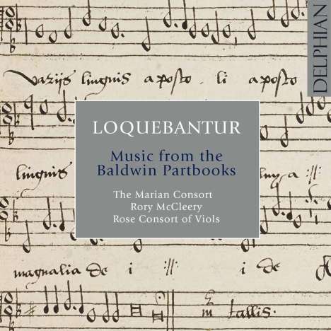 Loquebantur - Music from the Baldwin Partbooks, CD