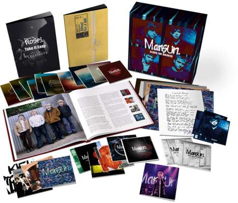 Mansun: Closed For Business: The Ultimate Mansun Collection (25th Anniversary Deluxe Box Set), 24 CDs und 1 DVD