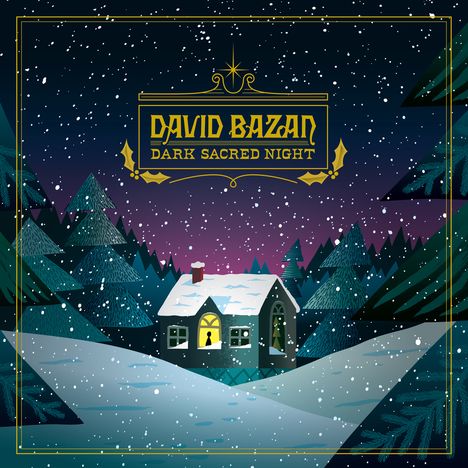 David Bazan: Dark Sacred Night (Limited Edition) (Blue W/ White Snow Vinyl), LP