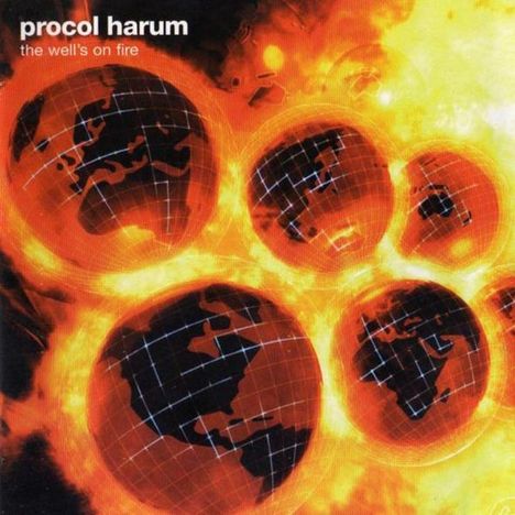 Procol Harum: The Well's On Fire (Limited-Edition) (Clear Red Vinyl), LP