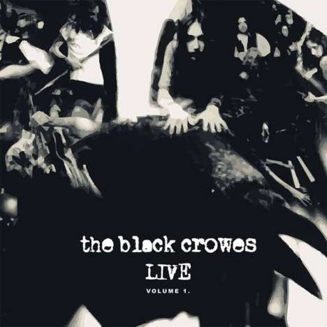 The Black Crowes: Live - Volume 1 (180g) (Limited-Edition) (Black/White Vinyl), 2 LPs