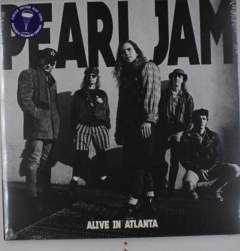 Pearl Jam: Alive In Atlanta - Live At Fox Theatre 1994 (Limited Edition) (Blue Vinyl), 2 LPs