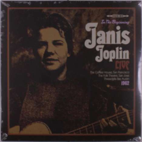 Janis Joplin: In The Beginning: Live At The Coffee Gallery, LP