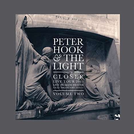 Peter Hook &amp; The Light: Closer - Live In Manchester 2011 Vol. 2 (Limited-Edition) (Grey Vinyl), LP