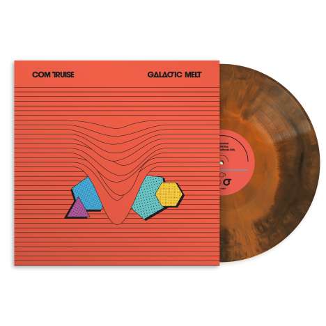 Com Truise: Galactic Melt (Limited 10th Anniversary Edition) (Black &amp; Orange Swirl Vinyl), 2 LPs