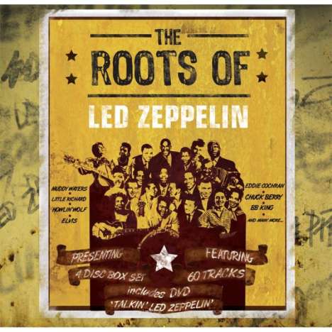 The Roots Of Led Zeppelin, 3 CDs und 1 DVD