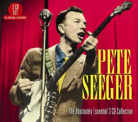 Pete Seeger: The Absolutely Essential Collection, 3 CDs