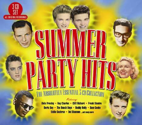 Summer Party Hits, 3 CDs