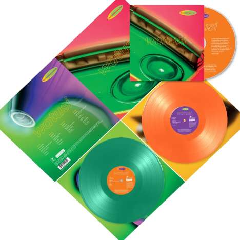 The Wedding Present: Watusi (Deluxe 30th Anniversary Edition) (180g) (Green &amp; Orange Vinyl), 2 LPs und 1 CD