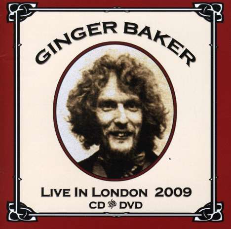 Ginger Baker (1939-2019): Live In London 2009 (CD + DVD), 1 CD und 1 DVD