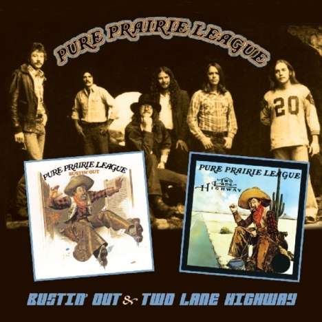 Pure Prairie League: Bustin' Out / Two Lane Highway, CD