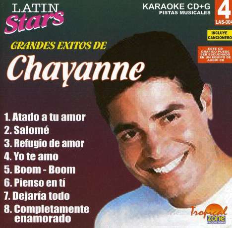 Chayanne: Karaoke Latin Stars, CD