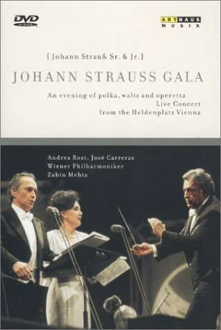 Strauss Sr &amp; Jr / Carre: Johann Strauss Gala, DVD