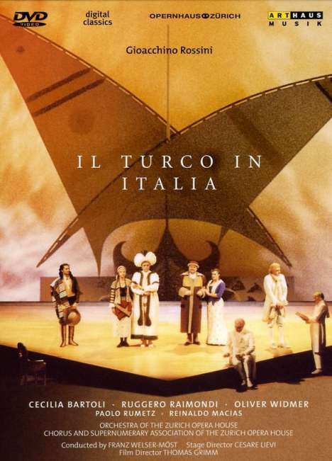 Gioacchino Rossini (1792-1868): Il Turco in Italia, DVD