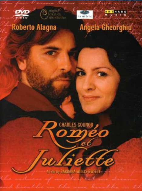 Charles Gounod (1818-1893): Romeo &amp; Juliette (Opernverfilmung), DVD