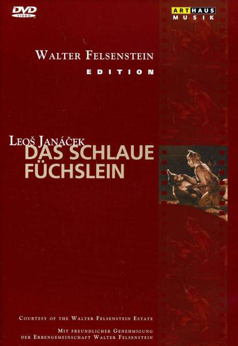 Leos Janacek (1854-1928): Das schlaue Füchslein (Walter Felsenstein-Edition), DVD