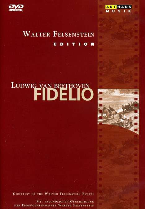 Ludwig van Beethoven (1770-1827): Fidelio op.72 (Walter Felsenstein-Edition), DVD