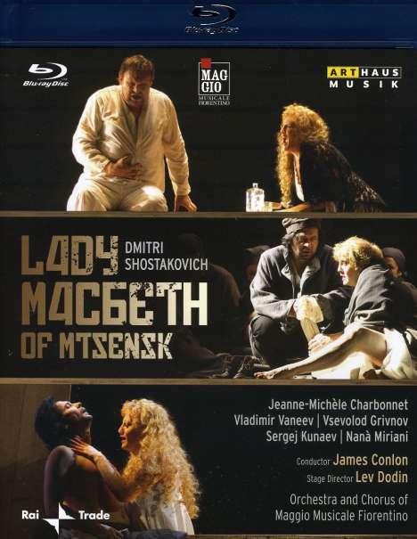 Dmitri Schostakowitsch (1906-1975): Lady Macbeth von Mtsensk, Blu-ray Disc
