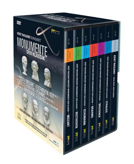 Kent Nagano - Monumente der Klassik (7 DVD-Set), 7 DVDs