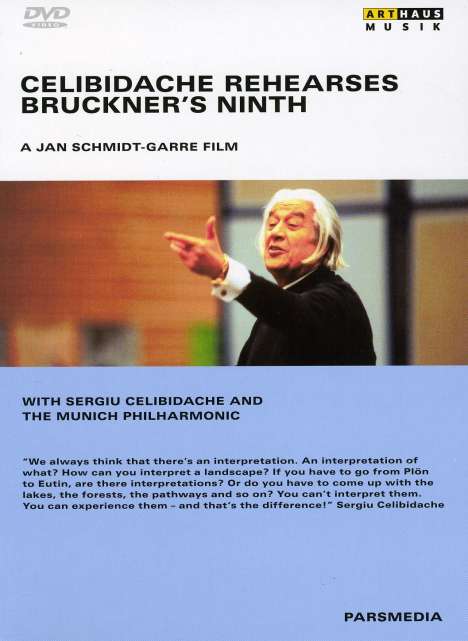 Celibidache Rehearses Bruckner's Ninth (Dokumentation), DVD