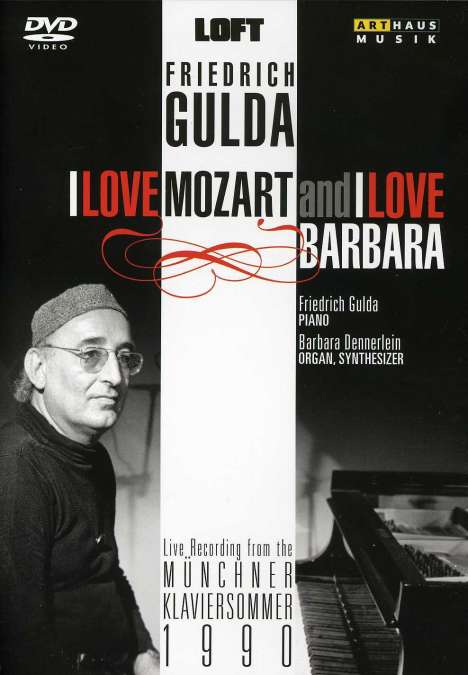 Friedrich Gulda - I love Mozart and I love Barbara, DVD