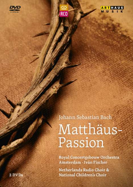 Johann Sebastian Bach (1685-1750): Matthäus-Passion BWV 244, 2 DVDs
