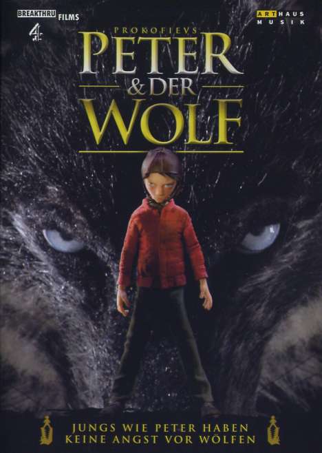 Serge Prokofieff (1891-1953): Peter und der Wolf op.67 (Animationsfilm), DVD
