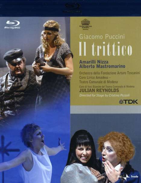 Giacomo Puccini (1858-1924): Il Trittico, Blu-ray Disc
