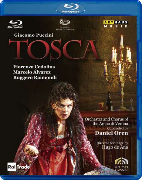 Giacomo Puccini (1858-1924): Tosca, Blu-ray Disc