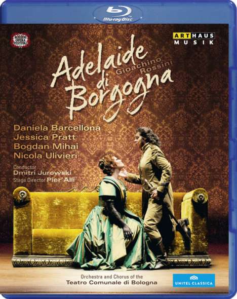 Gioacchino Rossini (1792-1868): Adelaide di Borgogna, Blu-ray Disc