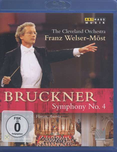 Anton Bruckner (1824-1896): Symphonie Nr.4, Blu-ray Disc