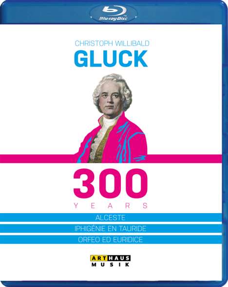Christoph Willibald Gluck (1714-1787): Christoph Willibald Gluck - 300 Years, Blu-ray Disc