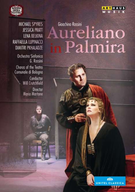 Gioacchino Rossini (1792-1868): Aureliano in Palmira, 2 DVDs