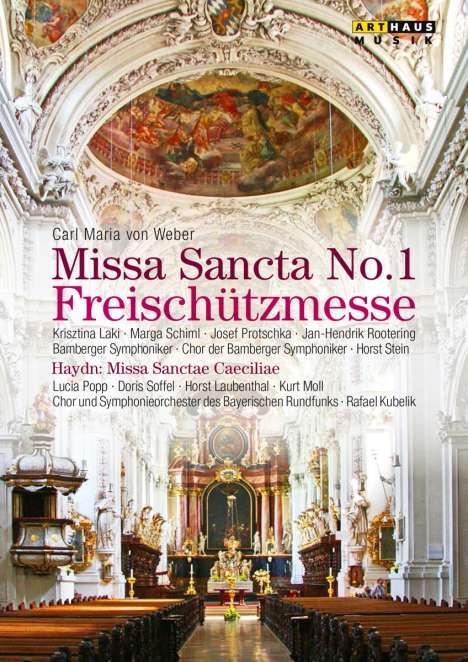 Carl Maria von Weber (1786-1826): Messe Nr.1 Es-dur "Freischützmesse", DVD