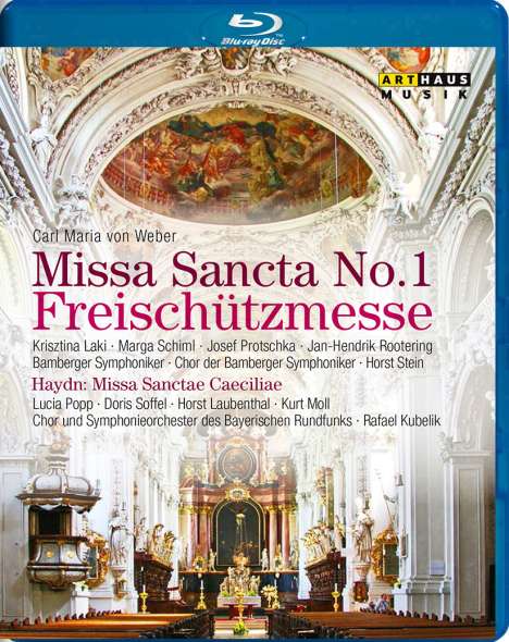 Carl Maria von Weber (1786-1826): Messe Nr.1 Es-dur "Freischützmesse", Blu-ray Disc