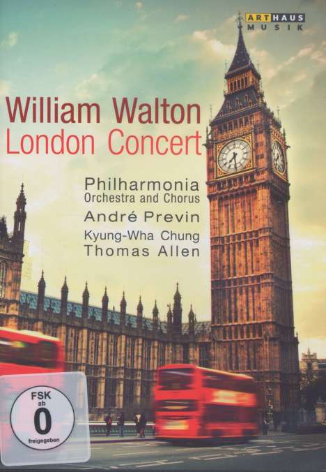 William Walton (1902-1983): William Walton - London Concert, DVD
