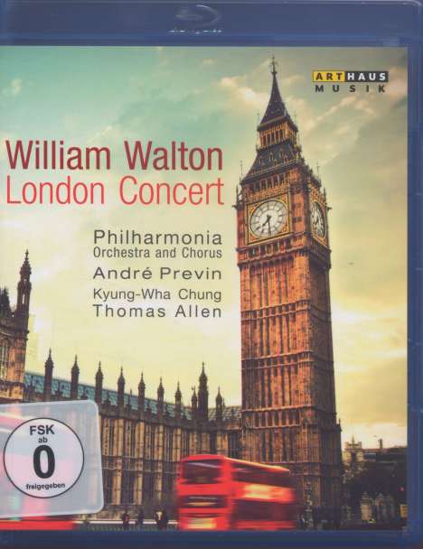 William Walton (1902-1983): William Walton - London Concert, Blu-ray Disc