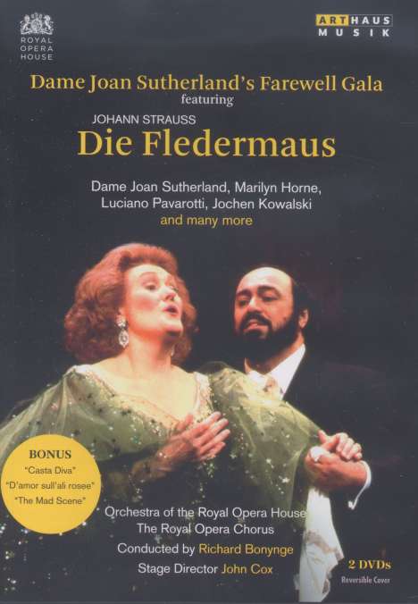 Dame Joan Sutherland's Farewell Gala, 2 DVDs