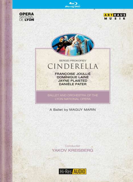 Lyon Opera Ballet:Cinderella (Prokofieff), Blu-ray Disc