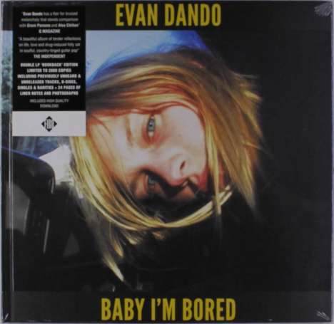 Evan Dando: Baby I'm Bored (Limited-Edition), 2 LPs