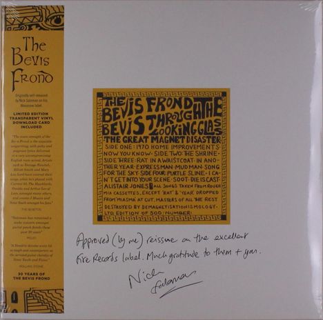 The Bevis Frond: Bevis Trough The Looking Glass (Limited-Edition) (Translucent Vinyl), 2 LPs
