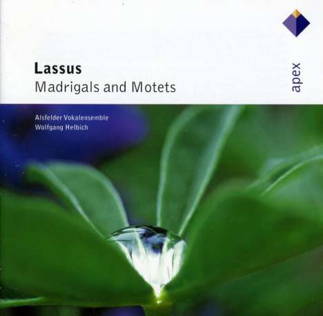 Orlando di Lasso (Lassus) (1532-1594): Motetten &amp; Madrigale, CD