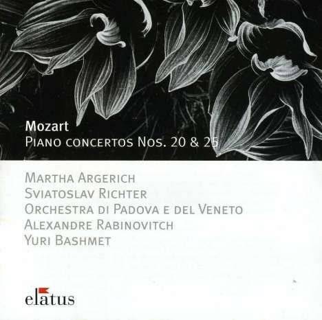 Wolfgang Amadeus Mozart (1756-1791): Klavierkonzerte Nr.20 &amp; 25, CD