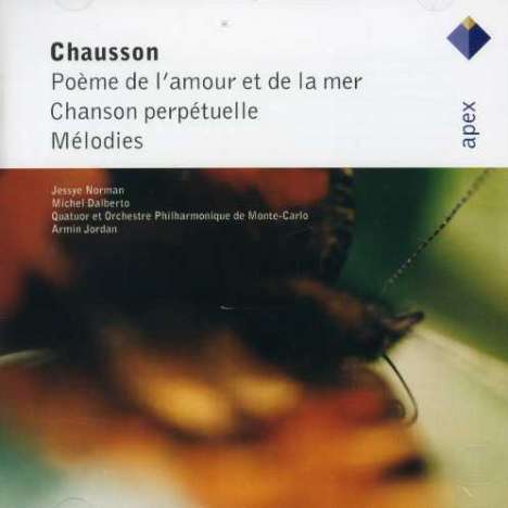 Ernest Chausson (1855-1899): Poeme de l'amour et de la mer op.19, CD